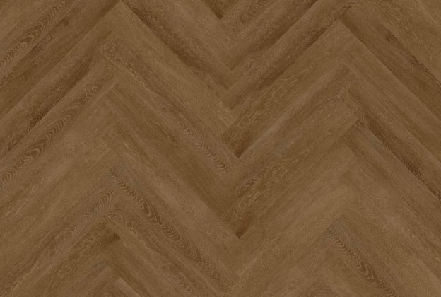 LVT Vinüülparkett ISOCORE Contours 8,0mm Brienz – Herringbone 85HB76547X pruun, kalasaba_1