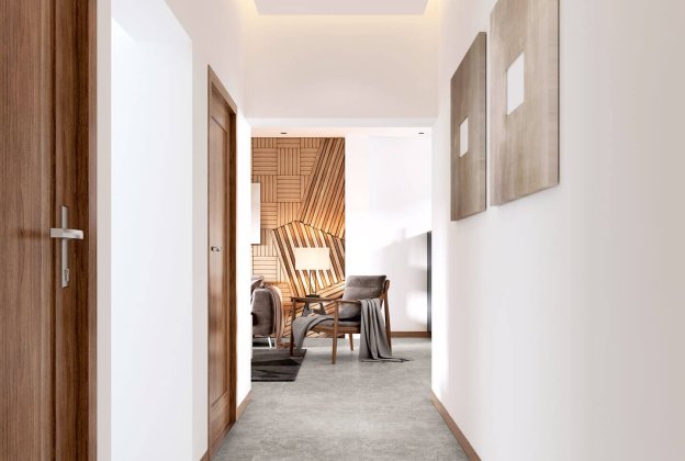 LVT Vinüülparkett ISOCORE Exellence IC55 Klick 8mm Shimmerhead – Tile IC5580TL43403 hall_2