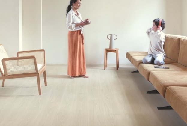 Laminaatparkett Classic 8mm, Misty grey oak CLM5795 hall_4