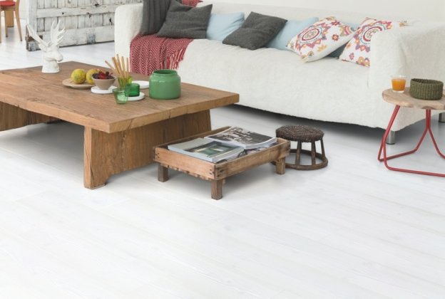 Laminaatparkett Impressive Ultra White planks IMU1859 valge_5