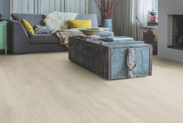 Laminaatparkett Majestic Woodland oak light grey MJ3547 hall_3