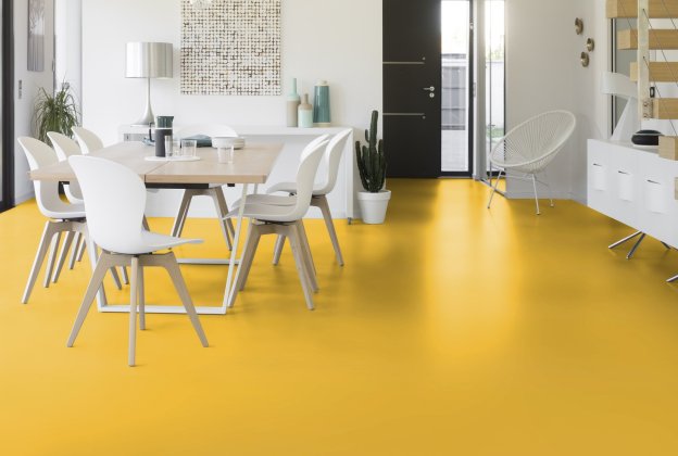 Akustiline PVC Gerflor Taralay Impression Acoustic 1087 Uni Matt Yellow kollane_2