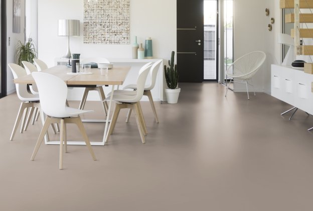 Akustiline PVC Gerflor Taralay Impression Acoustic 1088 Uni Matt Dark Beige beeź_2