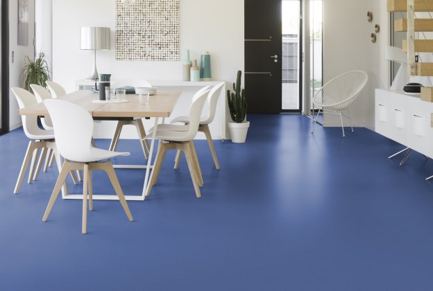 Linoleum Gerflor Colorette 0004 Bluebird sinine_2