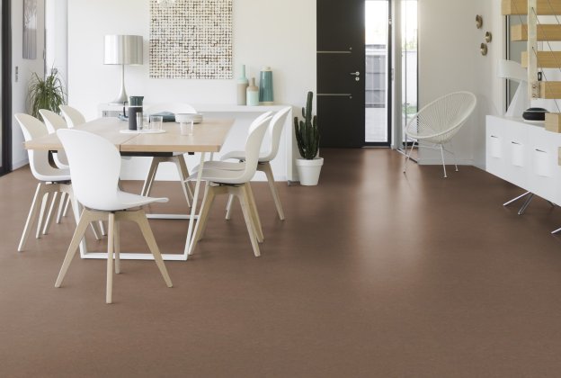 Linoleum Gerflor DLW Marmorette 2,5mm 0164 Milk Coffee pruun_2