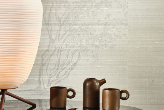 Tekstiiltapeet Vescom Silk Bodhi 2623.70 roheline_2