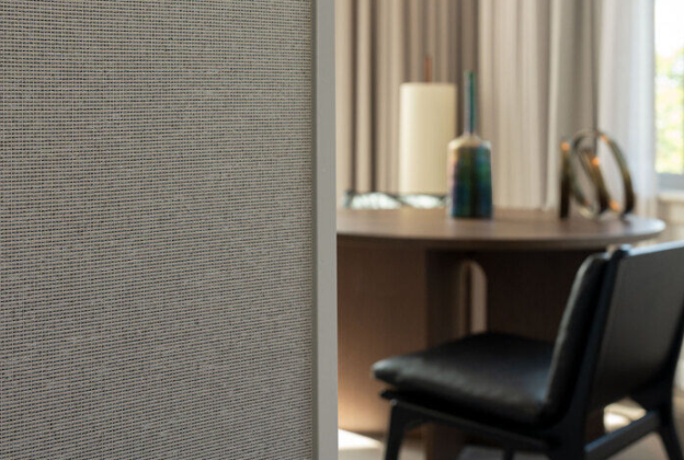 Tekstiiltapeet Vescom Polyester (FR) Rila 2107.03 sinine/hall_2