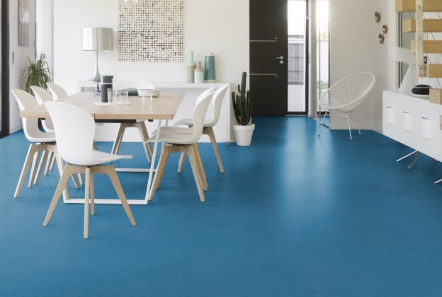 PVC äriruumi Gerflor Taralay Initial Compact 0967 Miami Mer sinine_2