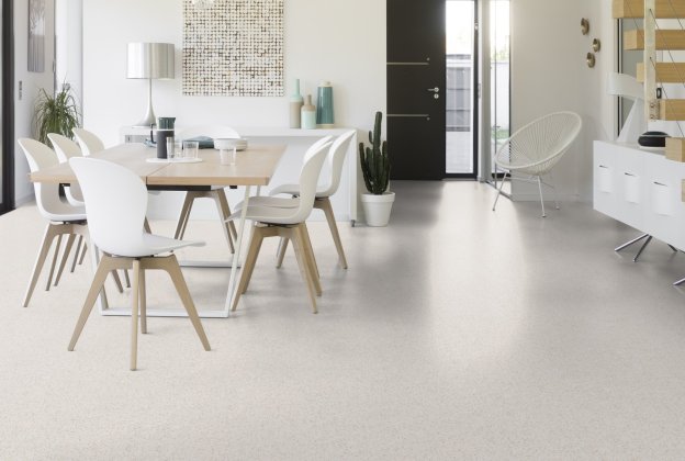 Elektrit hajutav PVC Gerflor Mipolam Affinity EL7 4101 Quartz valge_2