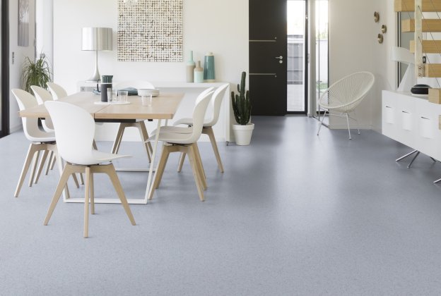 Elektrit hajutav PVC Gerflor Mipolam Affinity EL7 4110 Violet Grey hall_2