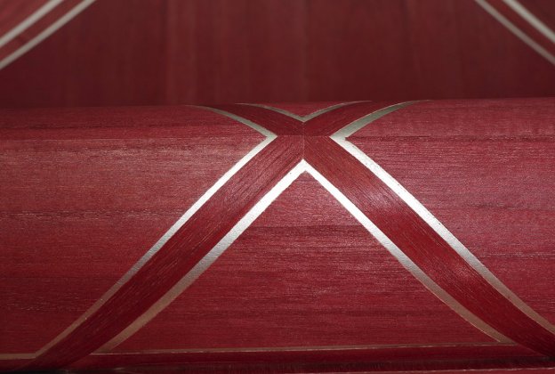 Käsitöötapeet Tiffany Designs, Etre, et604 punane spoon, hõbe triip  _3