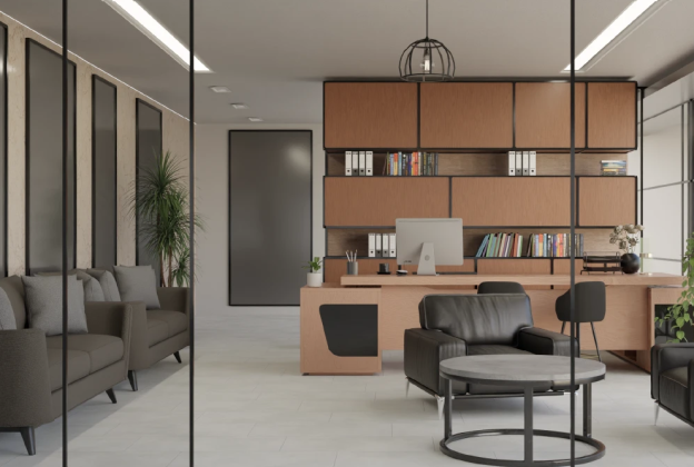 LVT Vinüülplaat Evolution Velox Tile Cemento Grigio EV 5004 hall _3