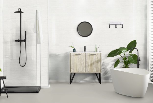 Niiske ruumi PVC Gerflor Shower System "Tarasafe Ultra" 7724 Calcium hall_2