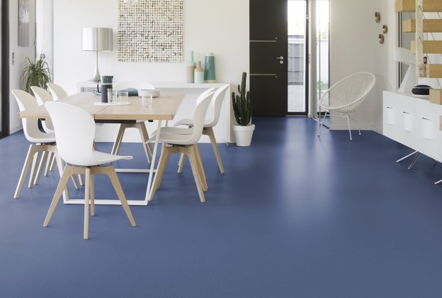PVC äriruumi Gerflor Taralay Initial Compact 0962 DIVERSION MARINE sinine_2