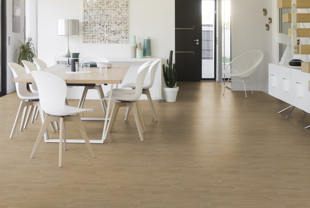 PVC äriruumi Gerflor Taralay Initial Compact 0636 ESTEREL BLOND pruun_2