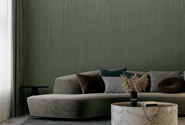 Vinüülseinakate Muraspec Tissera Dark Green 14095 roheline_2