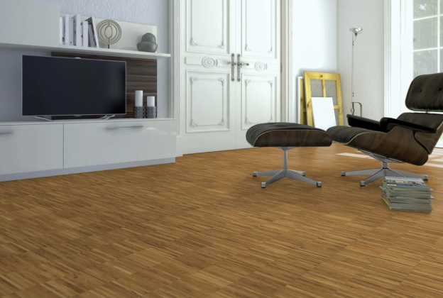 Industriaalparkett Euroopa Tamm püstliist (22 × 8 × 160 mm)  _3