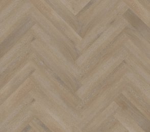 LVT Vinüülparkett Contours 2,5 mm Bolsena – Herringbone D5HB76524X pruun, kalasaba