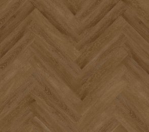 LVT Vinüülparkett Contours 2,5 mm Brienz – Herringbone D5HB76547X pruun, kalasaba
