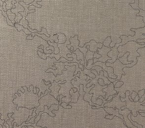 Tekstiiltapeet Vescom Xorel Silhouette Embroider 2531.03 pruun