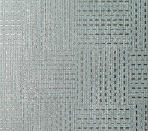 Tekstiiltapeet Vescom Linen Meshlin 2621.83 sinine/roheline