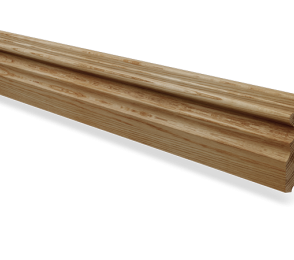 Põrandaliist nr 29 - 18 x 110 mm tamm, mänd, valge  