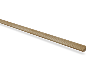 Sisenurgaliist 41, 23 x 23mm, tamm, mänd, valge  