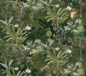 Vinüülseinakate Muraspec Yucatan -13424 Taimed/ loodus/ linnud/ loomad  