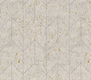 Käsitöötapeet Tiffany Designs, Reveries, rv102 hall/kuld/hõbe