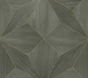 Käsitöötapeet Tiffany Designs, Etre,  et104 hall/ roheline spoon, kuldne triip