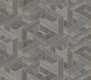 Käsitöötapeet Tiffany Designs, Etre, et303 hall spoon, kuldne triip 