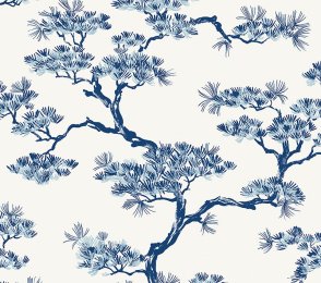 Käsitöötapeet Paper & Ink, Natural Silhouettes, ns50022 sinine/valge   