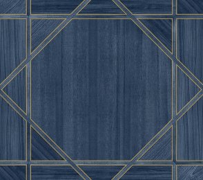 Käsitöötapeet Tiffany Designs, Etre, et601 sinine spoon, kuldne triip