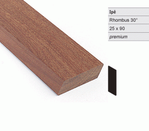 Fassaadilaud Ipe 25x90